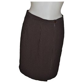 Max Mara Cotton Viscose Blazer Brown Size 42 Brown