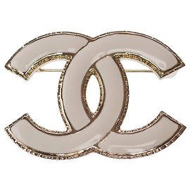 Bijoux CHANEL CC en Métal Blanc - 102086 Blanc