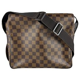 Louis Vuitton Damier Naviglio Shoulder Bag Damier ebene