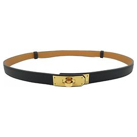 Hermès Hermes Kelly 18mm Belt Black