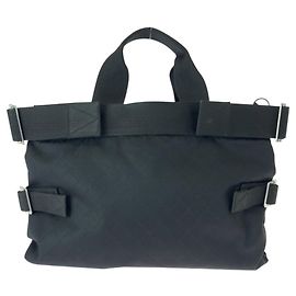 Bottega Veneta Black Nylon Tote Bag Black