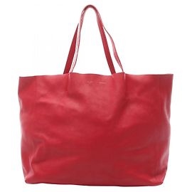 Céline Bolsa tote horizontal Celine Vermelho