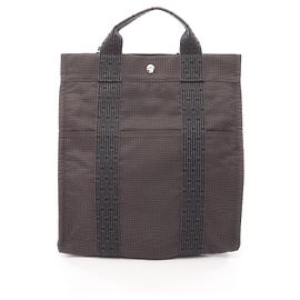 Mochila/bolso Hermès Air Line Ad MM Castaño