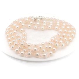 Colar de Pérolas Tasaki VARIÉ SV925 Prata