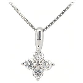 Colar de Diamante Tasaki Au750 Prata