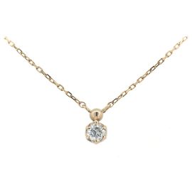 Autre Marque Collier en diamant Au750 4℃ Doré