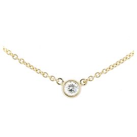 Tiffany & Co Colar de Diamante Tiffany By the Yard Au750 Dourado