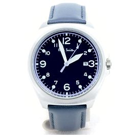 Paul Smith Closed Eyes Edelstahl Uhr Schwarz