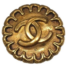 Einzelner Ohrring Chanel Coco Mark Golden