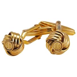 Alfred Dunhill Boutons de manchette Dunhill Doré
