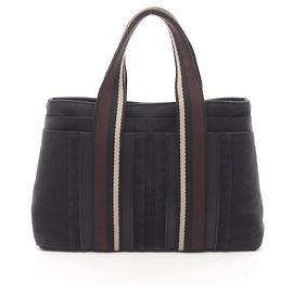 Hermès Hermes Troca Horizontal PM Tote Bag Brown Black
