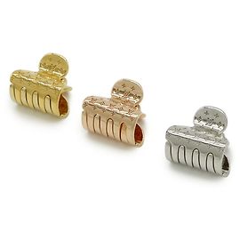 Set di fermagli per capelli Louis Vuitton Marrone Argento D'oro