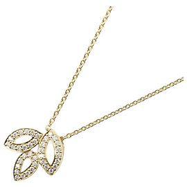 Collar Mini Lily Cluster de Harry Winston Dorado