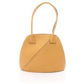 Loewe Yellow Leather Tote Bag Yellow
