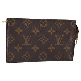 LOUIS VUITTON Monogram Bucket PM Accessory Pouch LV Auth th6441 Monogram