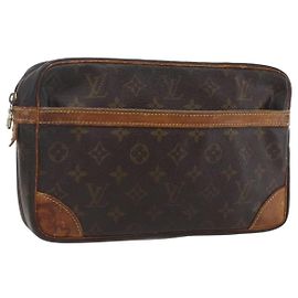 LOUIS VUITTON Clutch Compiegne 28 M51845 Auth LV 170209 Monogramm