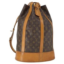 LOUIS VUITTON Bolsa de Hombro Monogram Randonnee GM M42244 LV Auth ep12787 Monograma