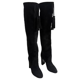 Autre Marque Bottes Saint-Laurent Noir