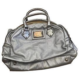Bolsa Dolce & Gabbana Miss Blitz Couro Prateado Prata