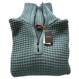 Hugo Boss Pulôver de malha BOSS com fecho de correr Outro