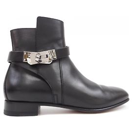 Hermès Hermes 162133Z Calf Boots Black