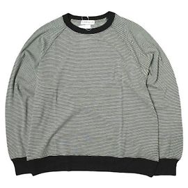 Autre Marque CABARET POVAL Merino Wool Raglan Top Black