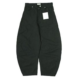 Autre Marque Pantalones Balloon de Twill de Algodón EMAM Gris Gris antracita