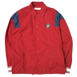 Autre Marque VOTE HACER NUEVAS ROPAS × AMERICAN RAG CIE Chaqueta Coach de Algodón Ropa Exterior (Limitada) Roja