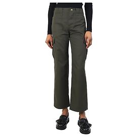 Céline Khaki Cargo-Hosen - Größe UK 6 Grün
