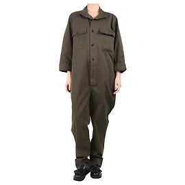 Autre Marque Khaki Oversized-Jumpsuit - Größe L Grün