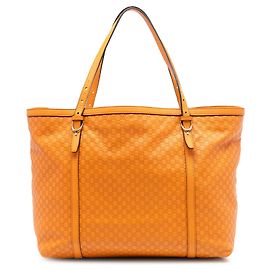 Tote Nice Microguccissima Naranja de Gucci Naranja