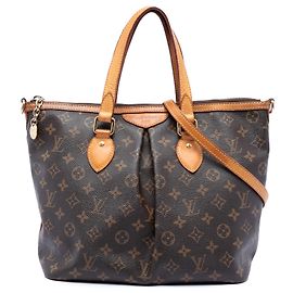 Louis Vuitton Monogram Marrone Palermo PM Marrone