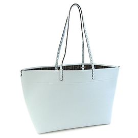 Fendi Selleria Roll Medium Tote Bag Hellblau