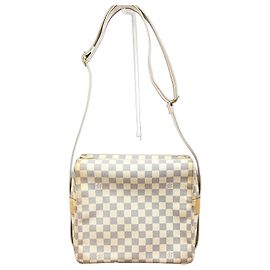 Sac à main Naviglio Damier Louis Vuitton Blanc