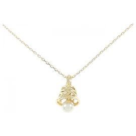 Colar de Pérolas Akoya Mikimoto em Au750 Outro