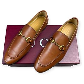 Mocassini Gucci Horsebit in pelle marrone - Taglia 43 Marrone
