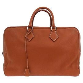Hermès Hermes Plume Bag Clemence 45 Brown