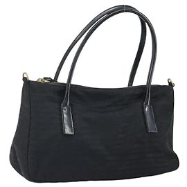 PRADA Sac à main en nylon noir Auth bs32763 Noir