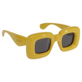 Gafas de sol LOEWE de plástico Amarillo Auth 149902M Amarillo