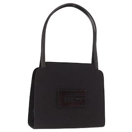 Sac à main GUCCI en toile marron 000 0810 Auth ka2105 Marron