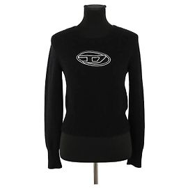 Diesel Pull en laine noir Noir
