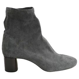 Isabel Marant Botas de camurça cinza Cinza