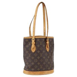 LOUIS VUITTON Sac à épaule Monogram Bucket PM M42238 LV Auth 170155 Monogramme