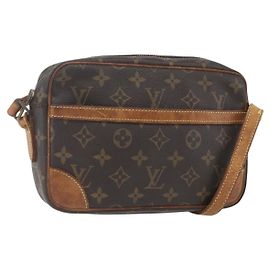 LOUIS VUITTON Bolsa de Ombro Monogram Trocadero 23 M51276 LV Auth hk3404 Monograma