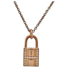 Collar Amulet Kelly Cadenas de Hermès Dorado