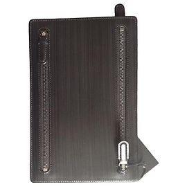 Alfred Dunhill Dunhill Black Leather Clutch Black