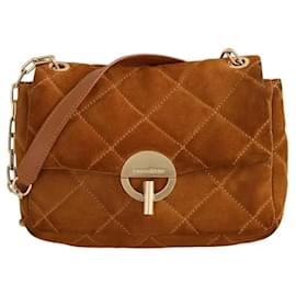 Vanessa Bruno Bolso de hombro de ante camel Camello
