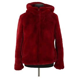 Manteau Maje bordeaux Bordeaux