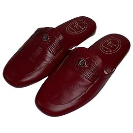 Vintage Dior Leder-Slides rot EU37 Rot