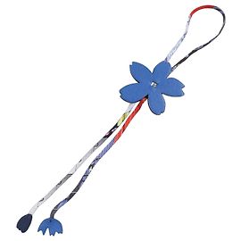 Hermès Hermes Petit H Sakura Taurillon Clemence Bag Charm Blue